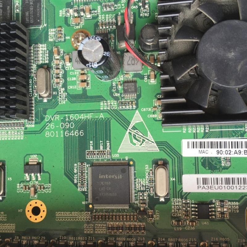原装 DH-DVR1604HF-A大华录像机16路全D1高清数字监控录像机主板