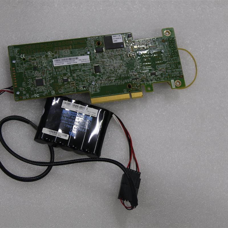 IBM 44W3393 44W3392 M5210 RAID5 1G缓存47C8656 M5210卡46C9111