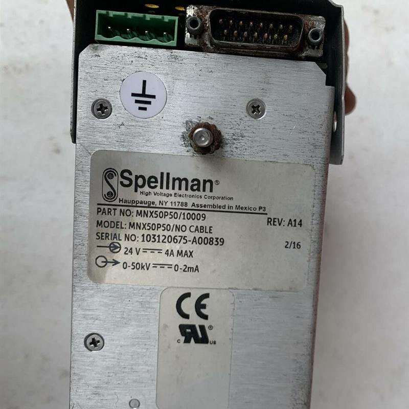 二手 高压发生器 高压电源 spellman X4560 MNX50P50X4560 50KV