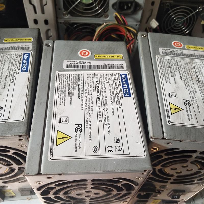 原装 FSP250-60ATV(PF) 研华610L/610H工控机电源 带-12V和-5V