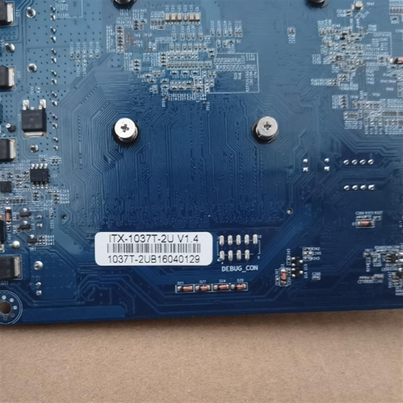 ITX-1037T-2U 1037U工控机 广告机 收款机下载机 单千兆6COM 超薄