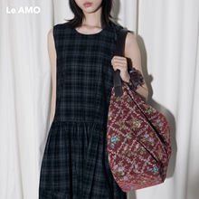 LeAMO｜原创'Garden花园包'小众设计复古提花布大容量通勤托特包