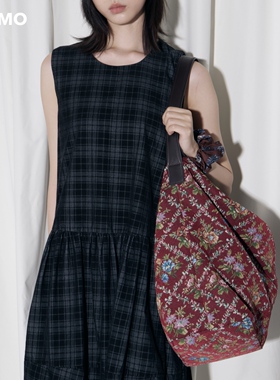 LeAMO｜原创'Garden花园包'小众设计复古提花布大容量通勤托特包