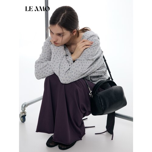 LeAMO_mini软乎乎泡泡纹手便当包