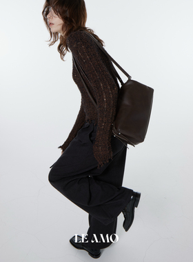 LE AMO｜原创“莱恩”手提斜挎两用波士顿枕头包_2色