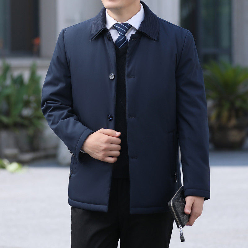 秋冬季中年男士棉衣薄款中老年男装休闲外套宽松薄棉服爸爸装棉袄怎么样,好用不?