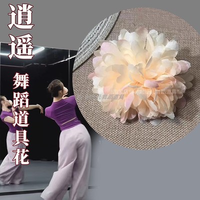 逍遥逍遥古典舞嘴里的花舞蹈道具