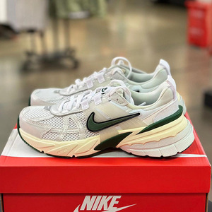 Nike耐克老爹鞋男女鞋V2K RUN灰色复古厚底休闲跑步鞋FD0736-101