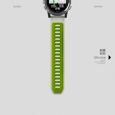 适用Garmin佳明硅胶手表带255/265/570/965/970Venu/Vivoactive