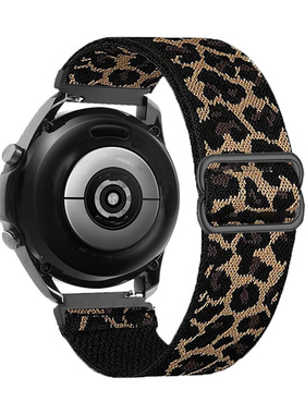 适用Garmin佳明Forerunner255/265/165/570/965/970豹纹手表带