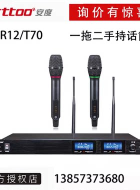 arttoo/安度专业无线一拖二话筒