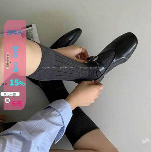 复古奶奶风减龄皮带扣玛丽珍单鞋