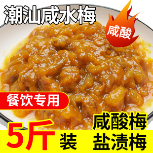 潮汕咸水梅咸酸梅咸酸梅子酸梅酱孕妇泡水盐渍梅青竹梅又咸又酸