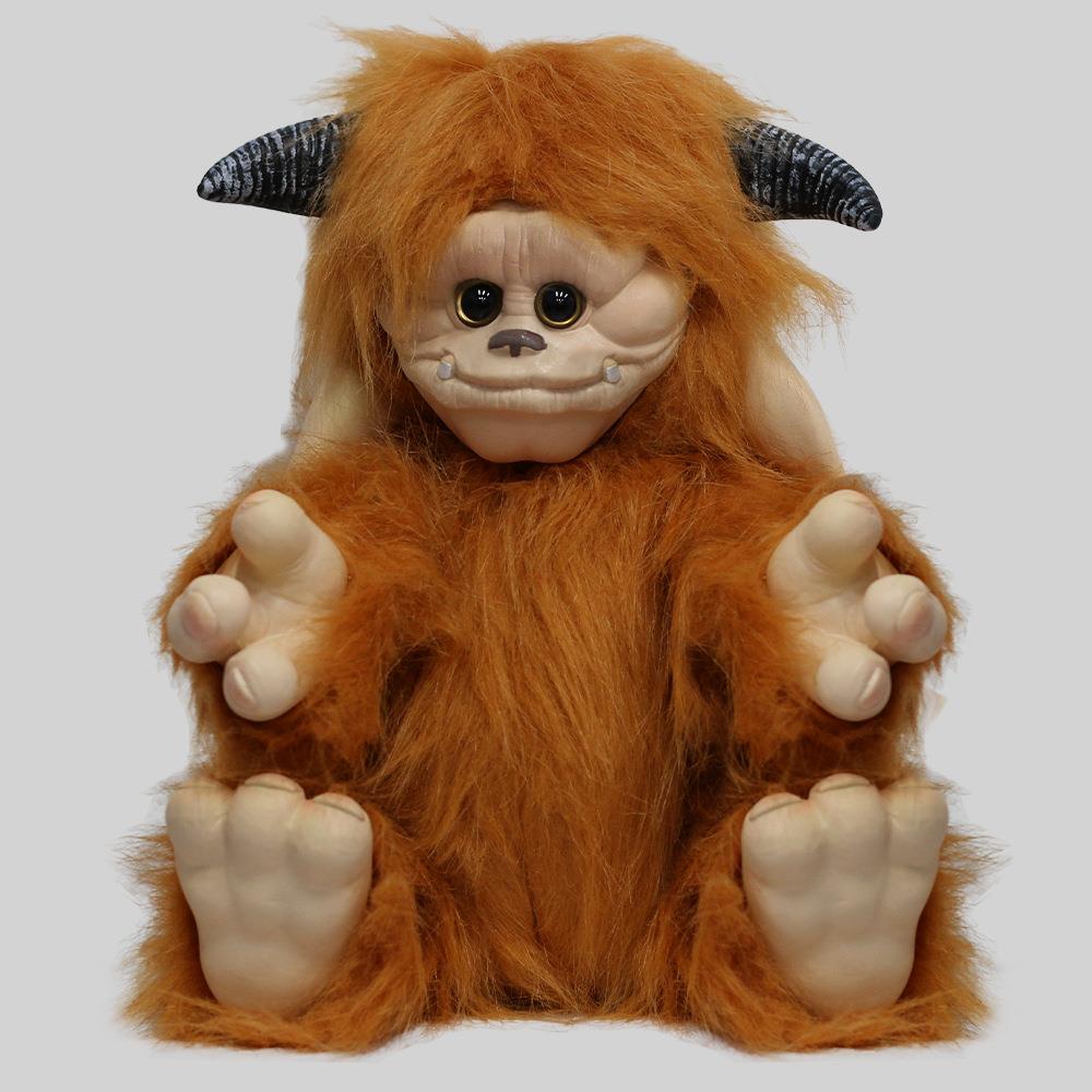 猴子宝宝可爱公仔摆件化妆舞会独立站毛绒玩具万圣节跨境直播道具