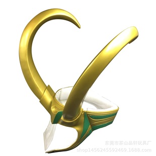 洛基头盔cos雷神3:诸神黄昏Loki面具漫威影视周边