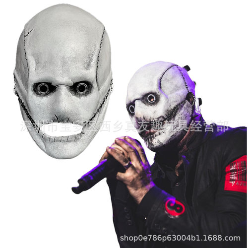 Slipknot活结乐队面具头套cos万圣节酒吧影视道具演出厂家直销现