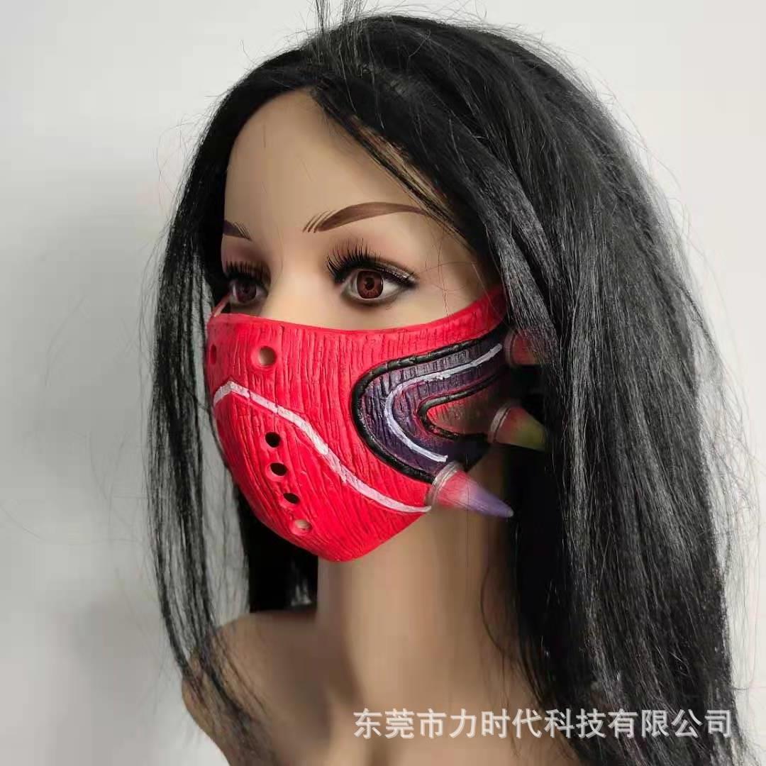新塞尔达传说梅祖拉面具 荒野之息游戏周边面具 梅祖拉半脸面具