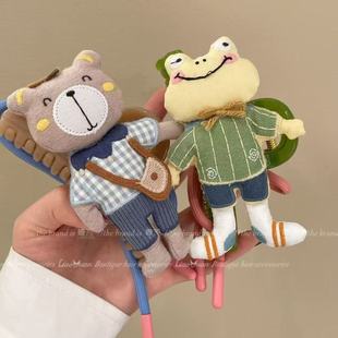 趣味森林韩国卡通抓夹女感2025新款 可爱发夹后脑勺鲨鱼夹玩偶