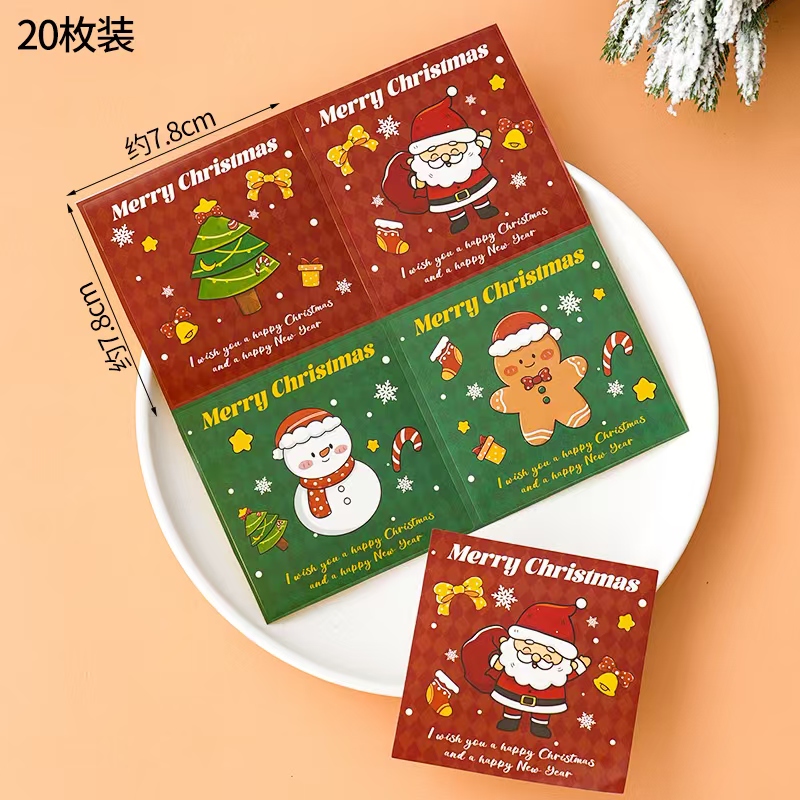 2025圣诞节蛋糕装饰圣诞老人雪人
