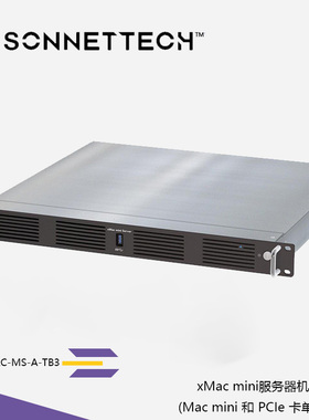 Sonnet xMac mini服务器机架扩展箱 XMAC-MS-A-TB3