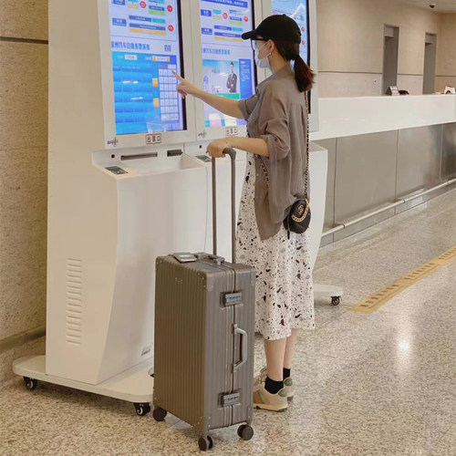 日本行李箱omechoo静音万向轮