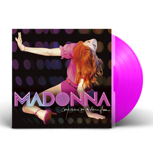 正版Madonna Confessions On A Dance Floor 粉胶彩胶2LP黑胶唱片