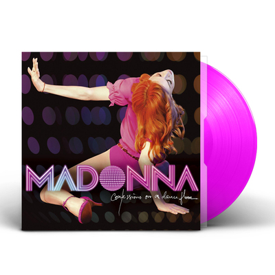正版Madonna Confessions On A Dance Floor 粉胶彩胶2LP黑胶唱片