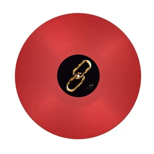 Alin黄丽玲 透明红胶 连结 12寸大碟 附歌词册 LP黑胶唱片 现货