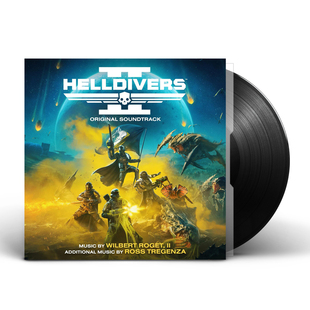 黄色彩胶LP黑胶唱片 Helldivers 现货正版 绝地潜兵2游戏原声ost