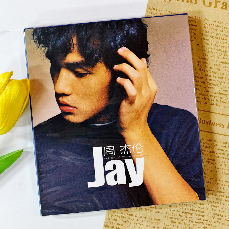 现货正版 周杰伦同名专辑 JAY 反方向的钟 实体CD唱片+歌词本周边