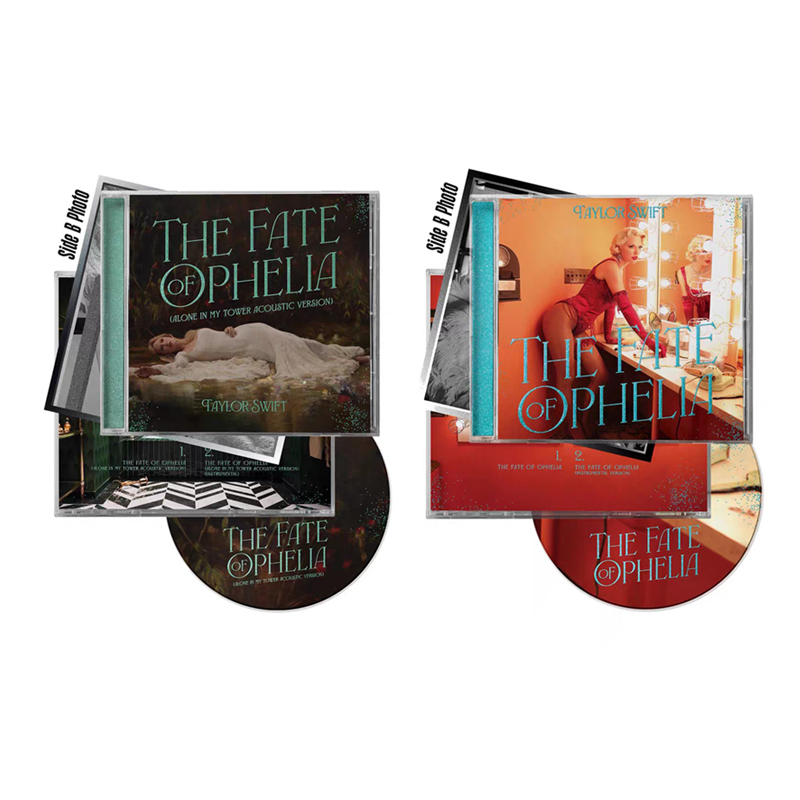 正版 霉霉新专辑Taylor Swift The Fate of Ophelia 奥运单曲CD