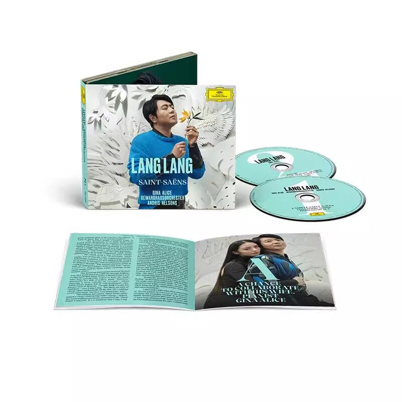 Lang Lang 郎朗钢琴专辑 Saint Saens 圣桑 进口2CD唱片 4859224