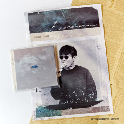 现货官方正版 林家谦专辑 Evergreen CD歌词本折叠海报