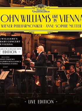 JOHN WILLIAMS 约翰.威廉姆斯在维也纳 电影配乐2CD 穆特 4839887
