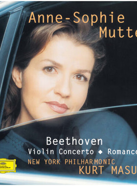 正版 Anne-Sophie Mutter 贝多芬 小提琴协奏曲 穆特 马苏尔UHQCD