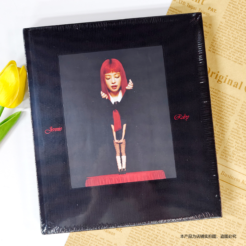 现货正版 JENNIE 金智妮正规1黑版 SOLO专辑 Ruby CD唱片写真小卡