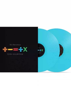 现货 艾德希兰 Ed Sheeran +-=÷× 精选收藏版 限量蓝胶黑胶 2LP