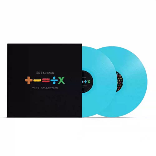 现货 艾德希兰 Ed Sheeran +-=÷× 精选收藏版 限量蓝胶黑胶 2LP