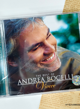 现货正版 Andrea Bocelli 安德烈波切利 精选 Vivere 进口CD专辑