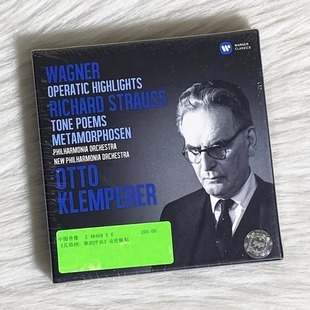 现货 原装进口 克伦佩勒「施特劳斯和瓦格纳作品」5CD 古典音乐