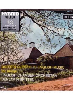 现货 环球唱片 DECCA古典名盘 布里顿指挥英国弦乐 SACD CD碟片