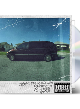 正版说唱歌手Kendrick Lamar拉马尔专辑Good Kid M.A.A.D city CD