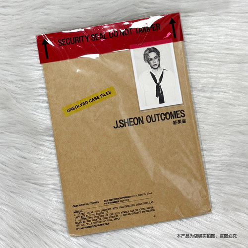 现货正版 J.Sheon 第3张专辑 OUTCOMES 结果论(精装限量版) CD