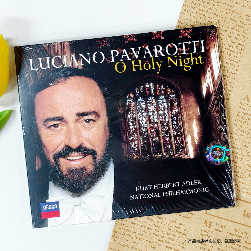 现货正版 Luciano Pavarotti O Holy Night 帕瓦罗蒂 圣善夜 CD