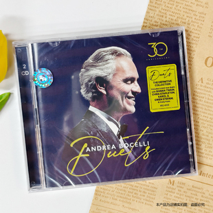 Bocelli Andrea Duets 对唱经典 2CD 现货 30周年 安德烈·波切利