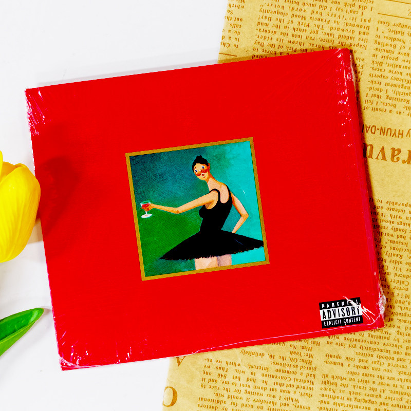 正版 侃爷Kanye West专辑 My Beautiful Dark Twisted Fantasy CD