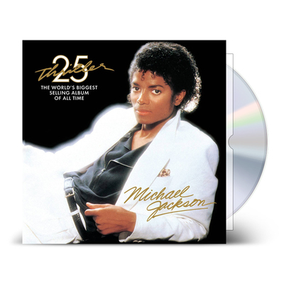 官方正版 迈克尔杰克逊 Michael Jackson Thriller 25周年 CD唱片