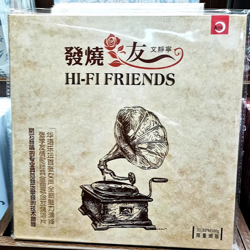 文静宁限量版LP黑胶唱片 HIFI发烧友 33转12寸留声机唱盘大碟