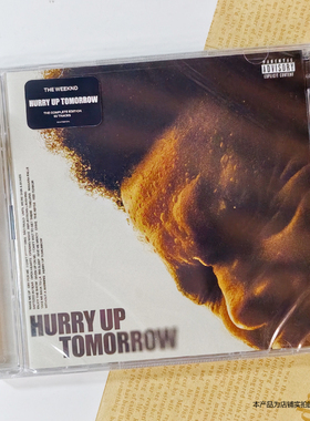 现货官方正版 The Weeknd威肯专辑 Hurry Up Tomorrow 2CD+歌词本