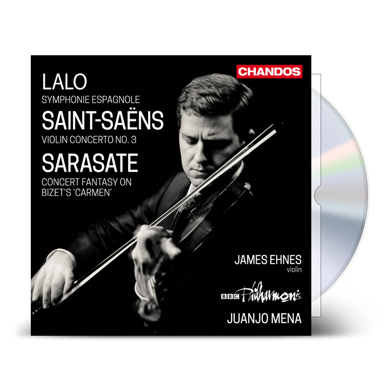 官方正版 拉罗 西班牙交响曲/圣桑第3小提琴协奏曲 Ehnes CD